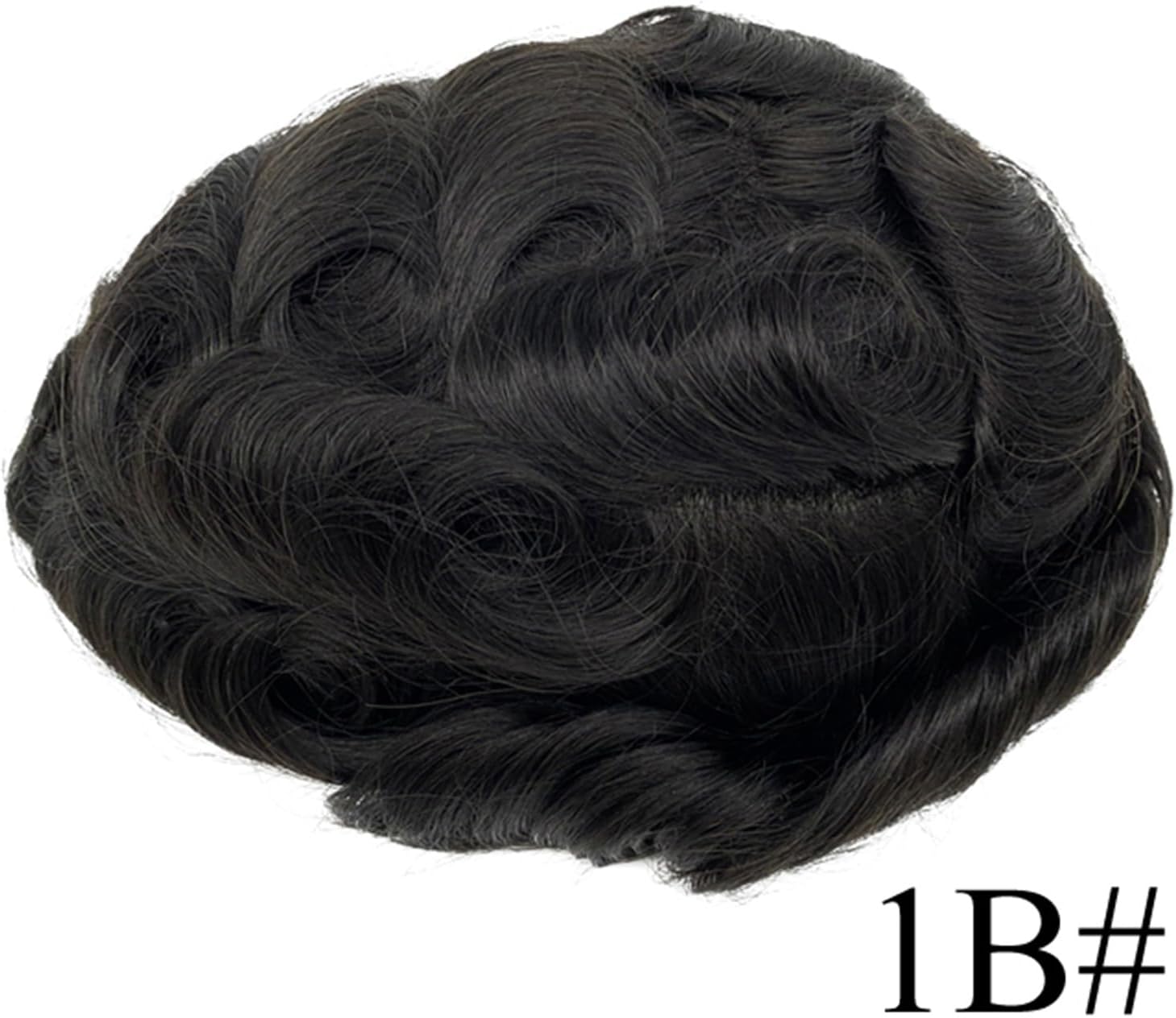 メンズ髪型 メンズ ヘアピース インビジブル ノット モノラル レース トップと男性用かつら 6 インチ レミー