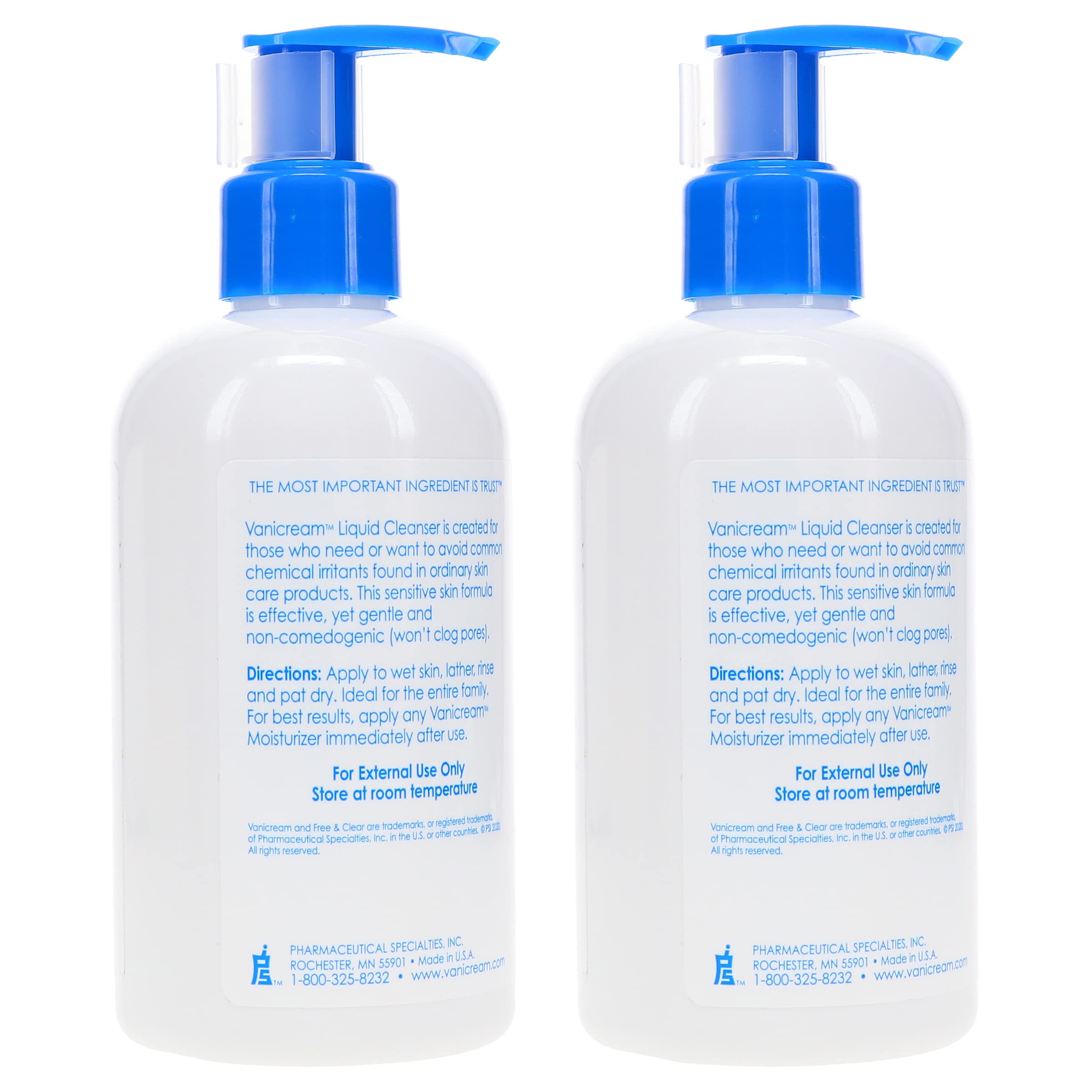 Freeand Clear Freeand Clear Liquid Cleanser For Sensitive Skin, 8 oz (Pack of 2) by Pharmaceutical Specialtie