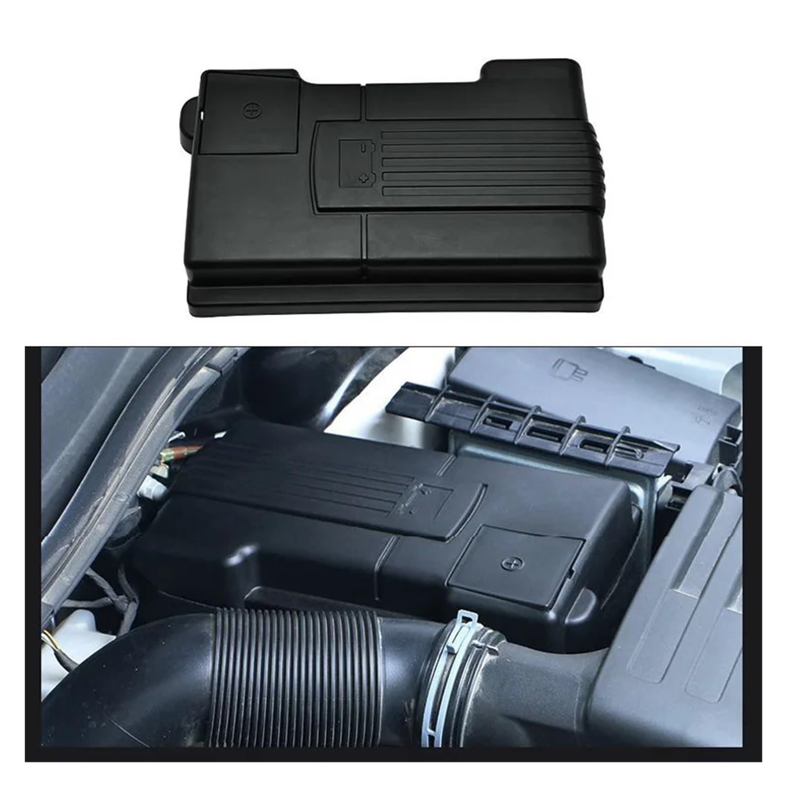 Housses protection for batterie voiture, adaptées à Volkswagen, à VW, à Lamando 2017-2021 couvrir la borne positive de la batterie de voiture