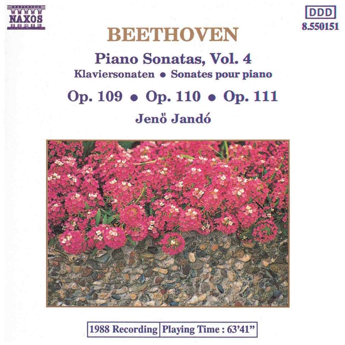 Beethoven: Piano Sonatas, Vol. 4, Op.109, Op. 110, Op. 111.