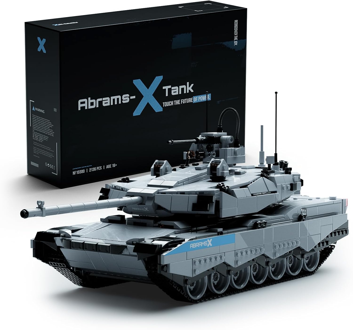Amazon.co.jp: Nifeliz エイブラムスX 戦車ブロック 大人向け組み立て