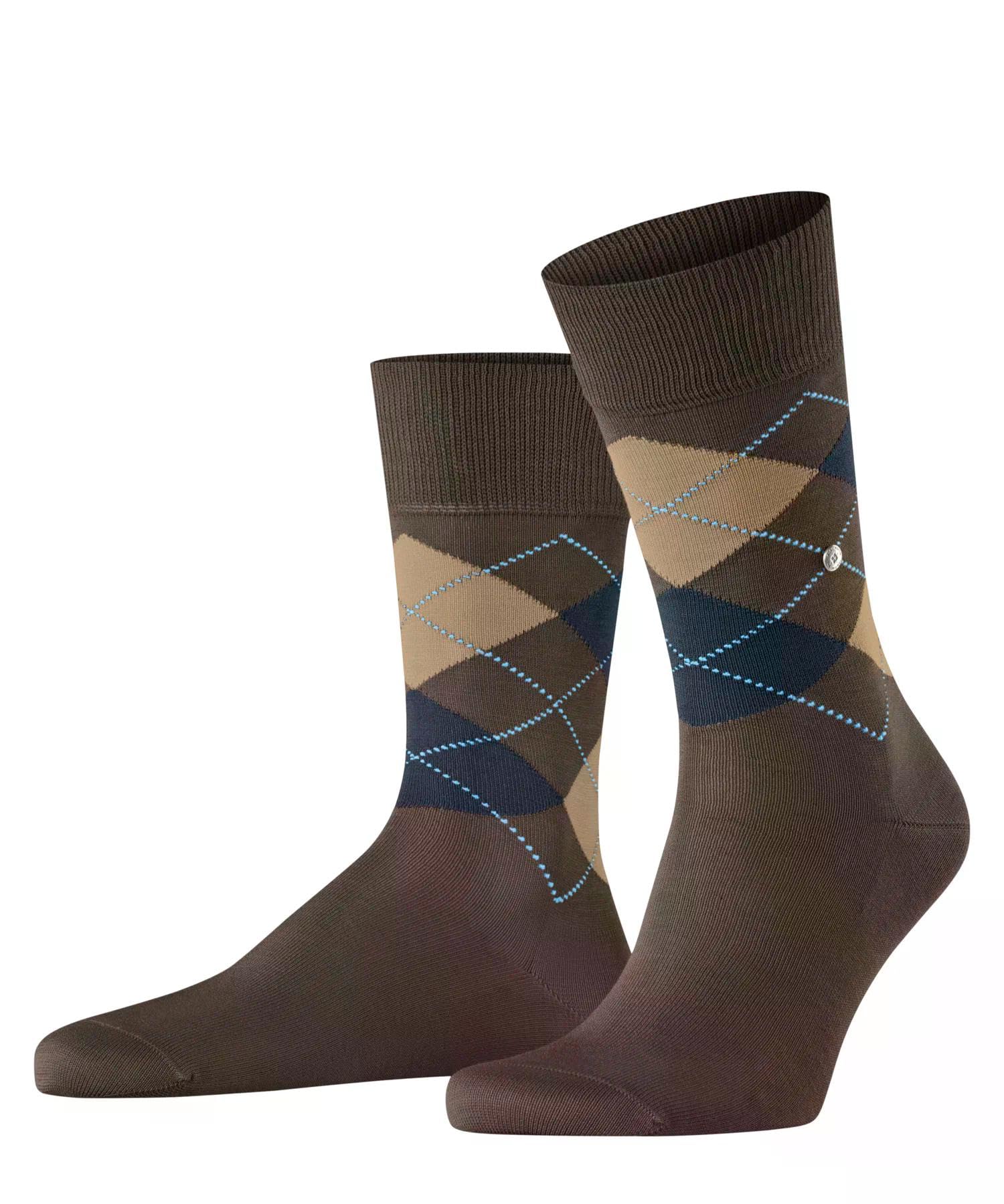 Burlington Ben Box M So algodón estampados 4 pares, Calcetines Hombre, Multicolor Sortiment 0010, 40-46