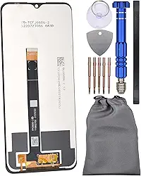 Tela de reposição IPS LCD para Nokia G60 preta tamanho 6,58