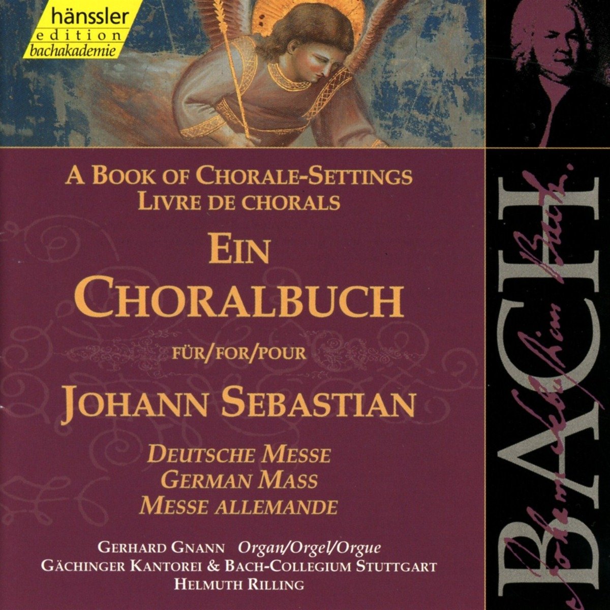Bach: A Book of Chorale Settings, 4 - German Mass (Edition Bachakademie Vol 81) /Rilling