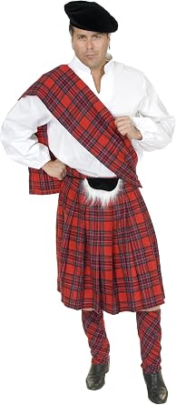 Charades mens Scottish Kilt