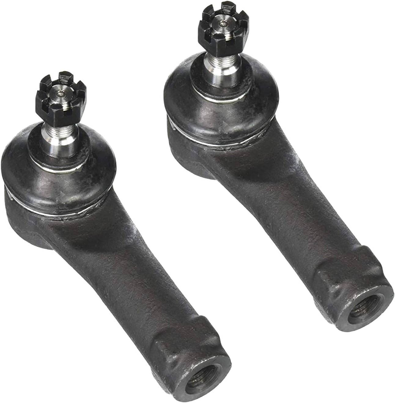 PartsW - 2 Pc Front Passenger Driver Side Outer Tie Rod Ends Steering Kit