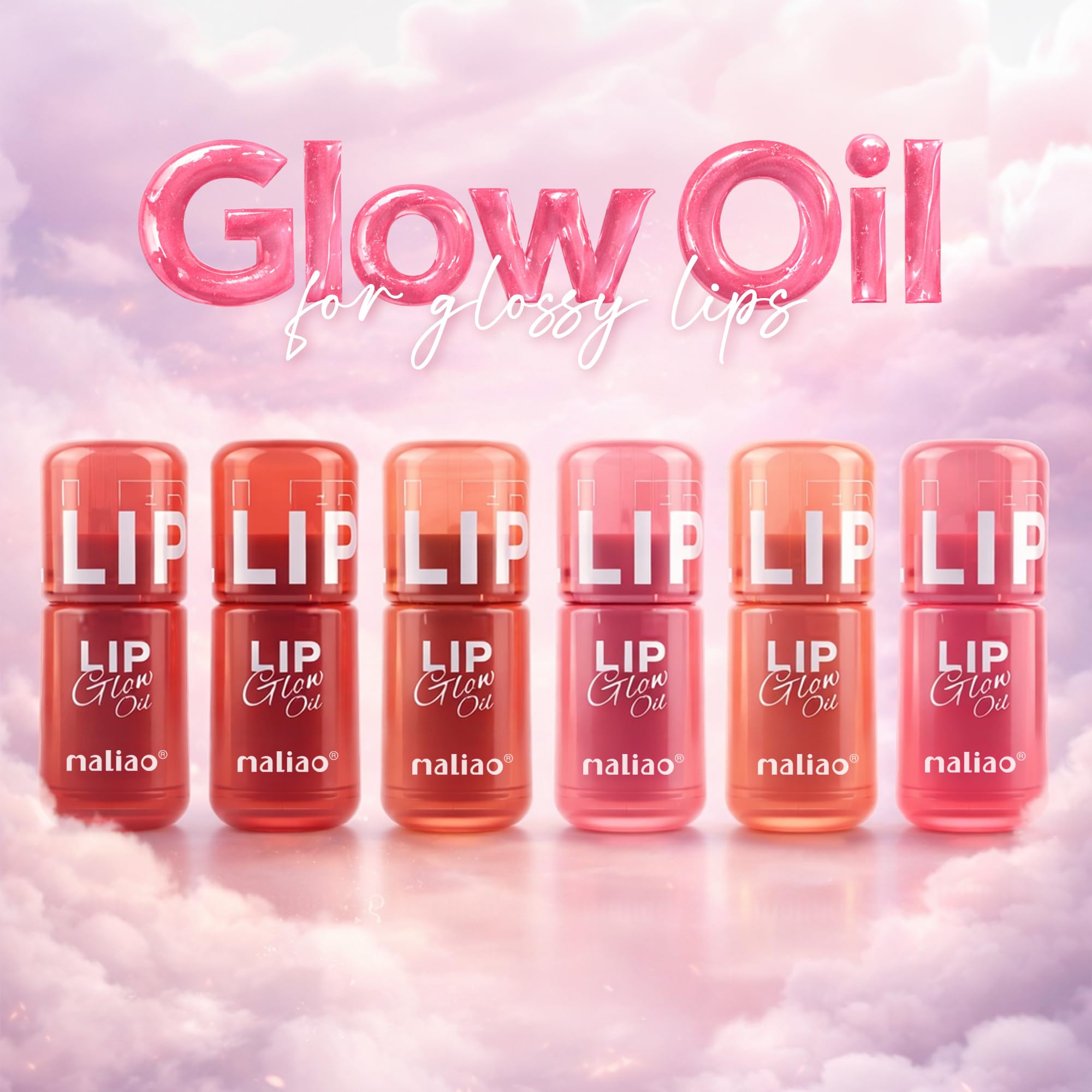 Maliao Lip Glow Oil β Hydrating, Non-Sticky, Glossy Finish, Nourishing Lip Care, 3.8ml (ROSEWOOD) 2