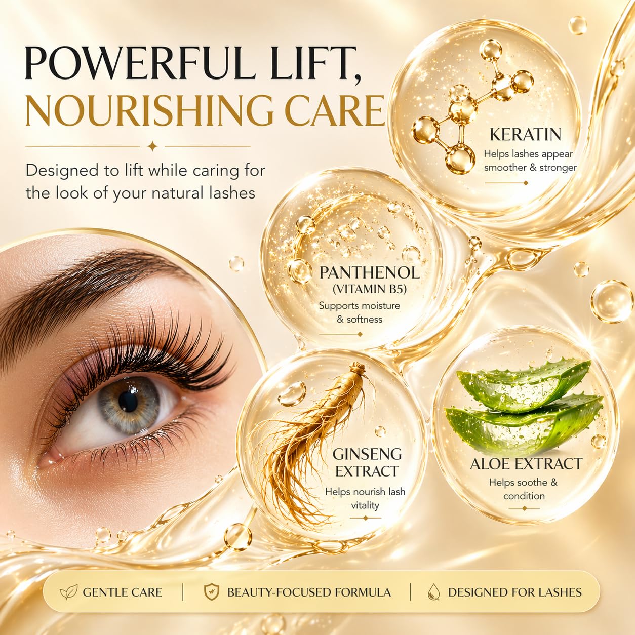 Wimpernlifting Set, Professionelles Lash Lifting Set für langanhaltenden Schwung, Salonqualität für Zuhause, Einfaches DIY Set für vollere, natürlich wirkende Wimpern - 3