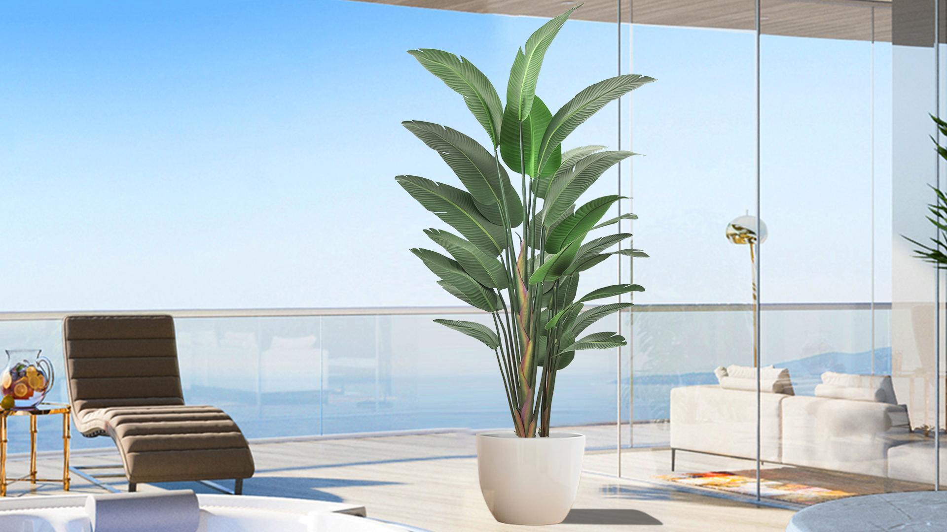 Amazon.com: 9FT Artificial Bird of Paradise Tree(108in) Tall Faux