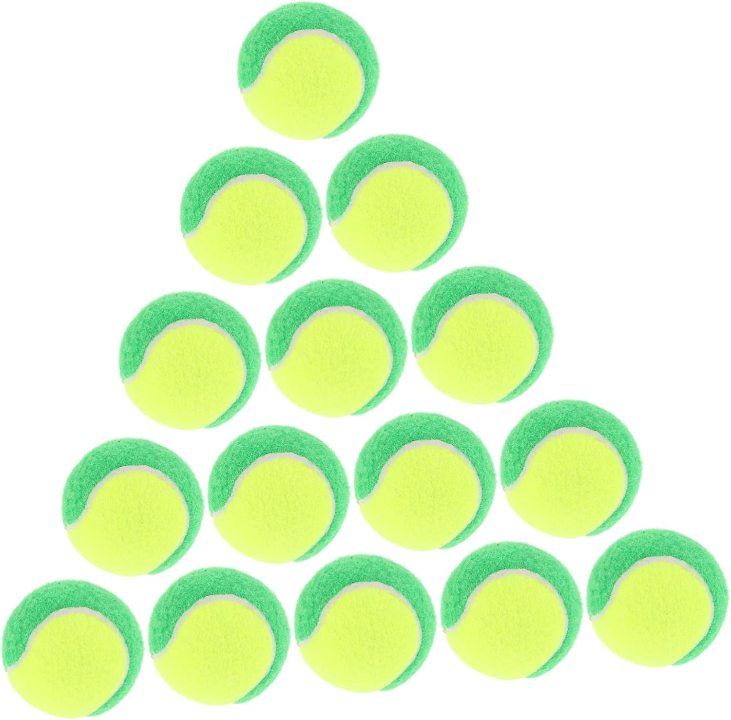 20pcs Bouncy Dog Tennis Interactive Pet Toy for Dogs for Training High Visibility Photography All-Purpose Use