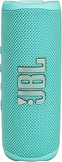 Flip 6 Portable Bluetooth Speaker with 2-way speaker system and powerful JBL Original Pro Sound, up to 12 hours of playtime, in teal