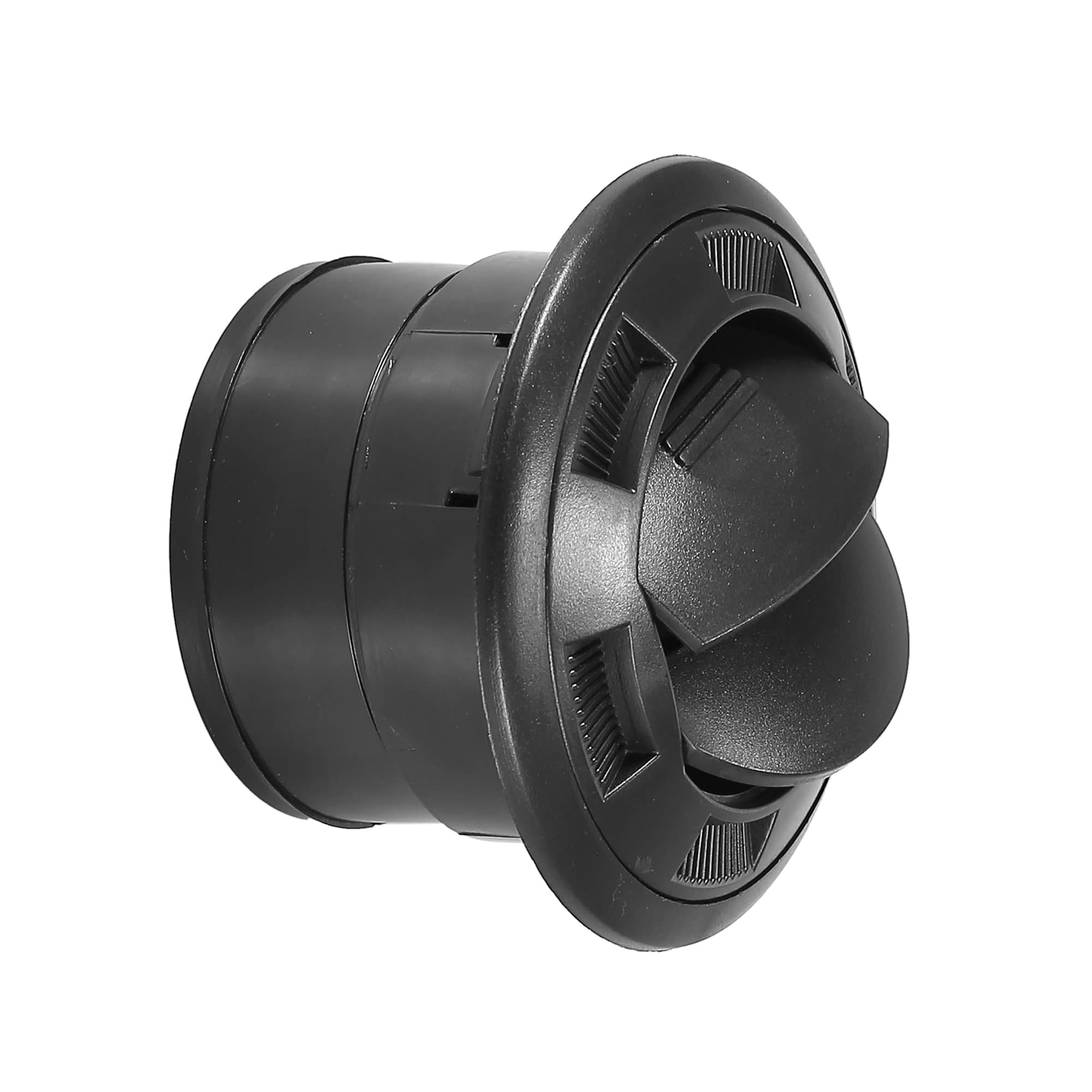 MACHSWON 75mm Universal Black Air Conditioning Vent Outlet Louvered Deflector for Car RV Marine Boat Yacht Bus ABS Dash Cool Air Vent Replacement - Image 4