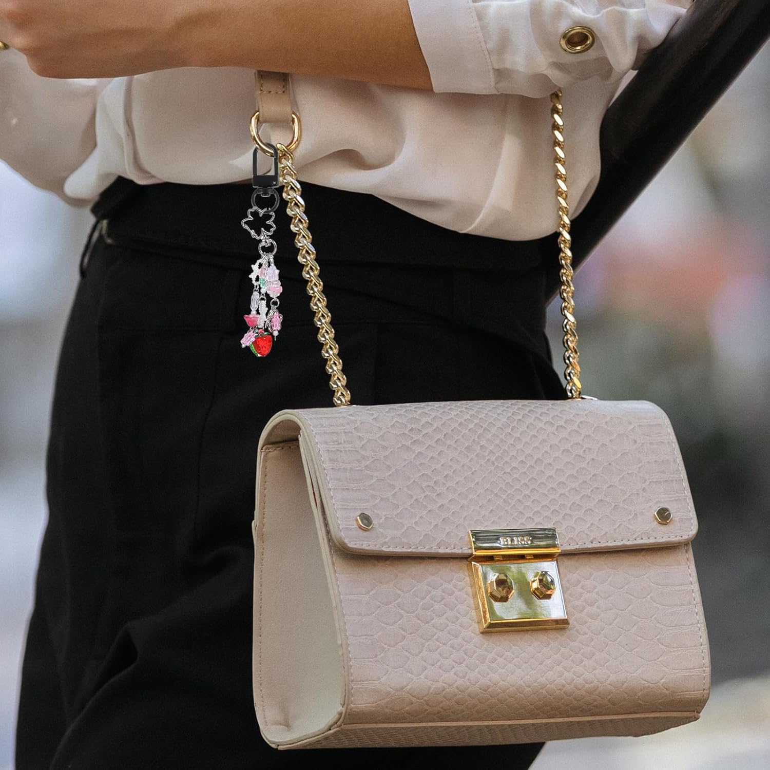 45 PCS Colorful Metal Lobster Claw Clasps, Lanyard Clips Swivel Snap Hooks for Key Chains Heavy Duty Metal Lobster Claw Clasps for Backpack Charms, Claws Trigger Buckle Clasp DIY Craft Jewelry Making - Image 7