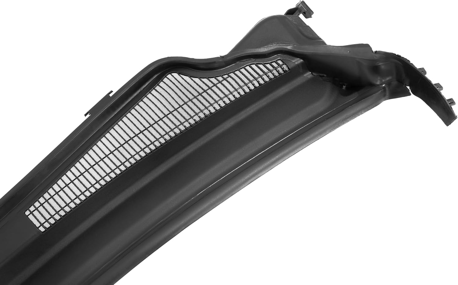 Windshield Wiper Cowl Panel Compatible with 2011-2015 Jeep Grand Cherokee Replacement for 55079197AH CH1271101 Air Inlet Grille Window Panel Cowl Cover Plastic Black