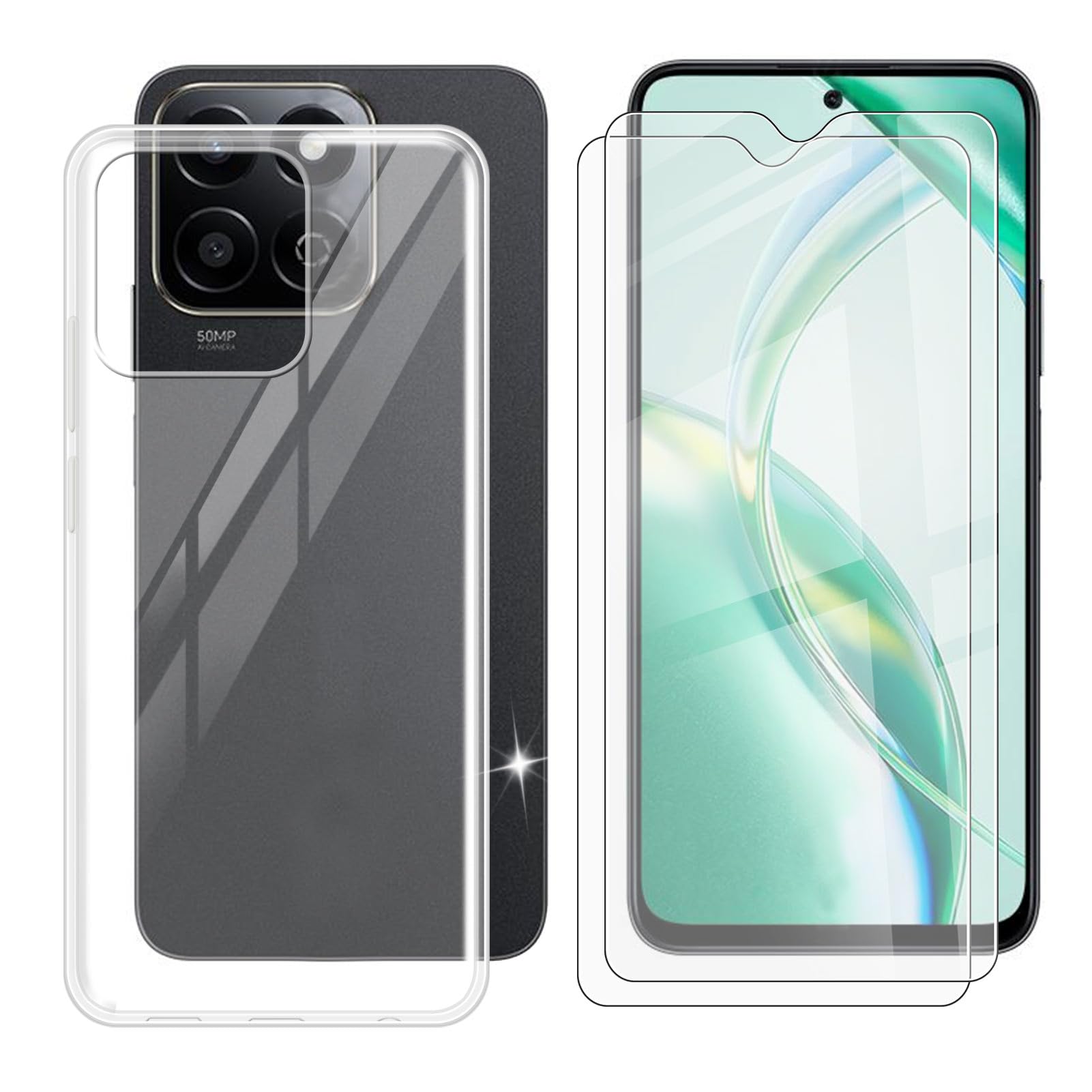 Amazon.com: Cover for Honor X7c 4G ALT-LX2 (6.77 inch) Screen