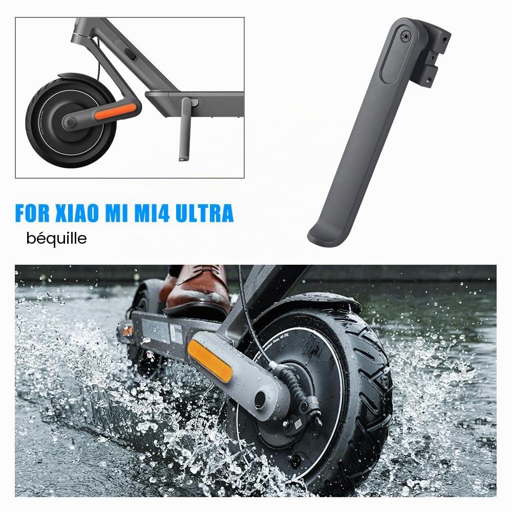 Béquille pour Xiaomi 4 Ultra Kickstand pour Scooters Electriques Repose Pied pour Trottinette Accessoires Pièces de Rechange