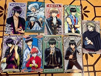 Amazon.co.jp: 銀魂 アルカナカードコレクション高杉 銀時 沖田 土方