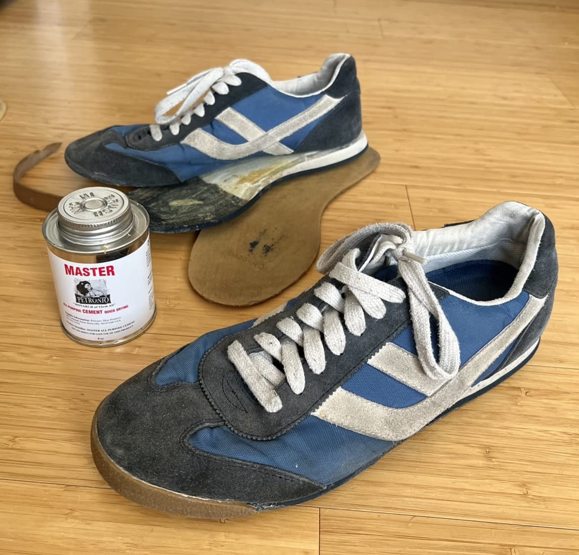 Masters All Purpose Cement 8 Oz. - Glue For Leather, Rubber, Wood, Glass & More With Brush-1079304