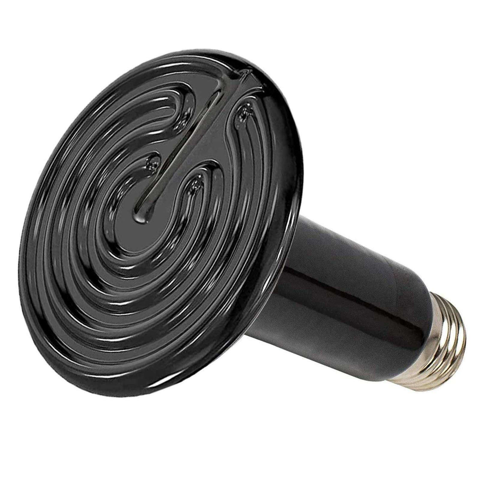 QHWJ2 Pcs Heating Lamp, 200W Infrared Ceramic Heat Emitter Compact Heat Bulb Pet Lamp Bulb