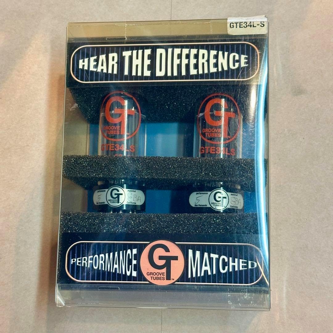 【新品】Groove Tubes GTE34LS マッチドデュエット 真空管 Groove Tubes GT-E34LS Power Tubes - Medium Quartet | Sweetwater