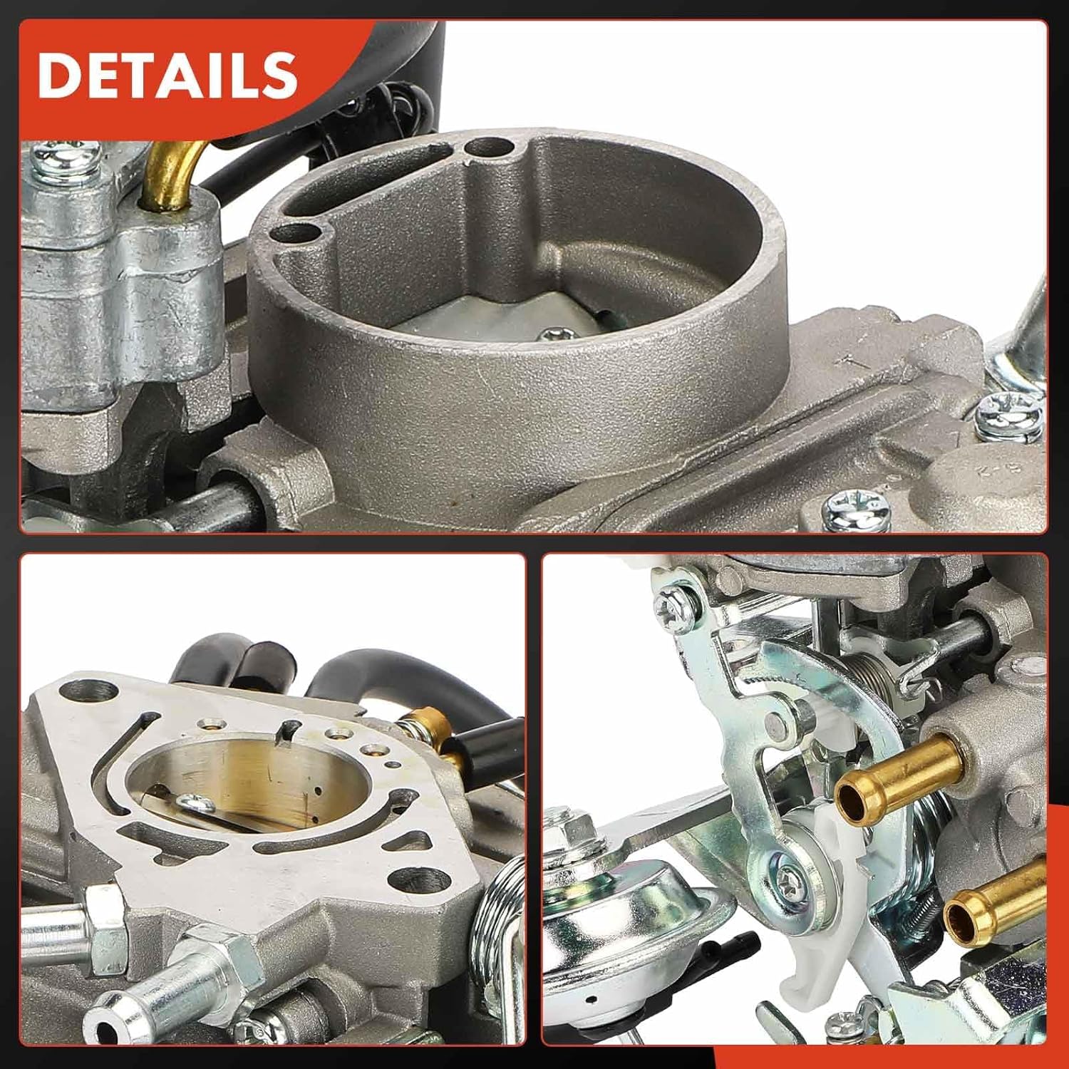 A-Premium 1 Barrel Carburetor Compatible with Suzuki Carry, Carry & Every & Mazda Scrum, Replace# 13200-77530, 1320077530, Mechanical Choke