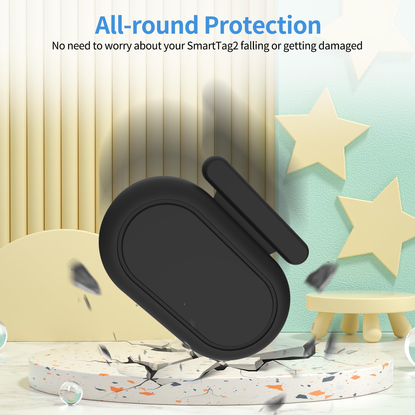 Amazon.com: SZJCLTD 4 Pack for Samsung Smart Tag 2 Case with