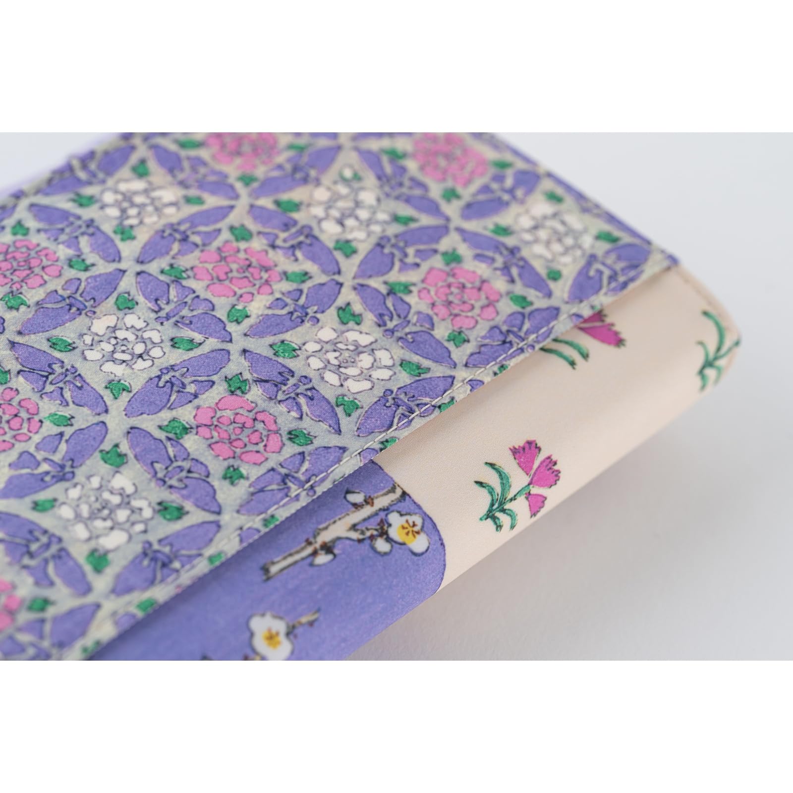 Hobonichi Techo Pokrowiec na planer A6 – Unsodo: Bijutsukai (Plum and Dianthus) (oryginalny rozmiar, tylko okładka)