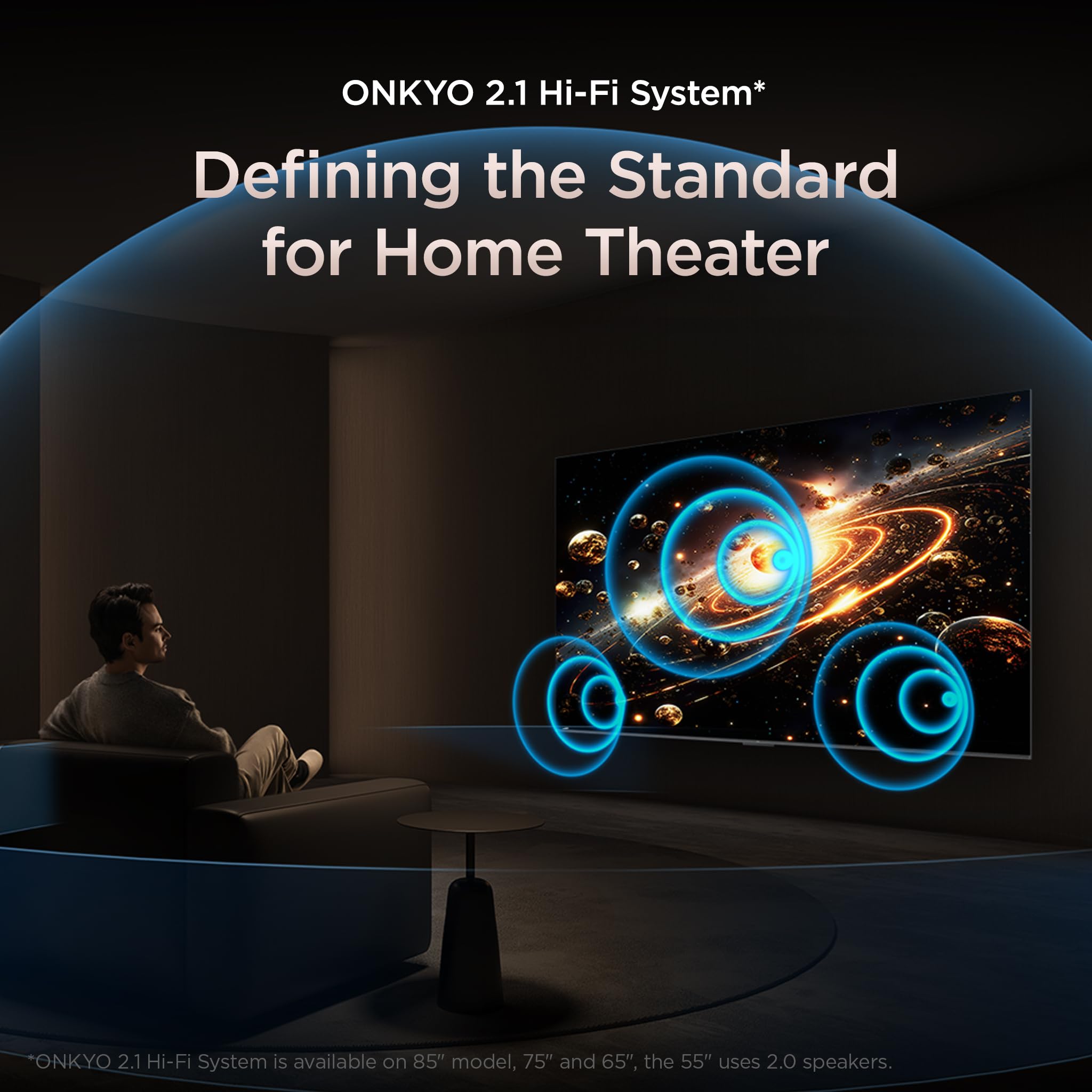 TCL 189 cm (75 Inches) Smartchoice 4K UHD Smart QLED TV | QD-Mini LED Dimming | 144Hz Refresh Rate | 3GB RAM | 42W Onkyo 2.1ch Speakers | 75T8D — Amazon image 11