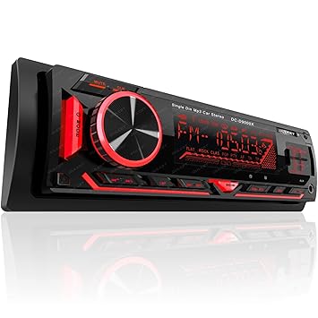 Dulcet DC-D9000X 220W Detachable Front Panel Universal Fit Single Din Mp3 Car Stereo with Dual USB Ports/Bluetooth/Hands Free Calling/FM/AUX Input/SD Card Slot & Remote Control - image, photos