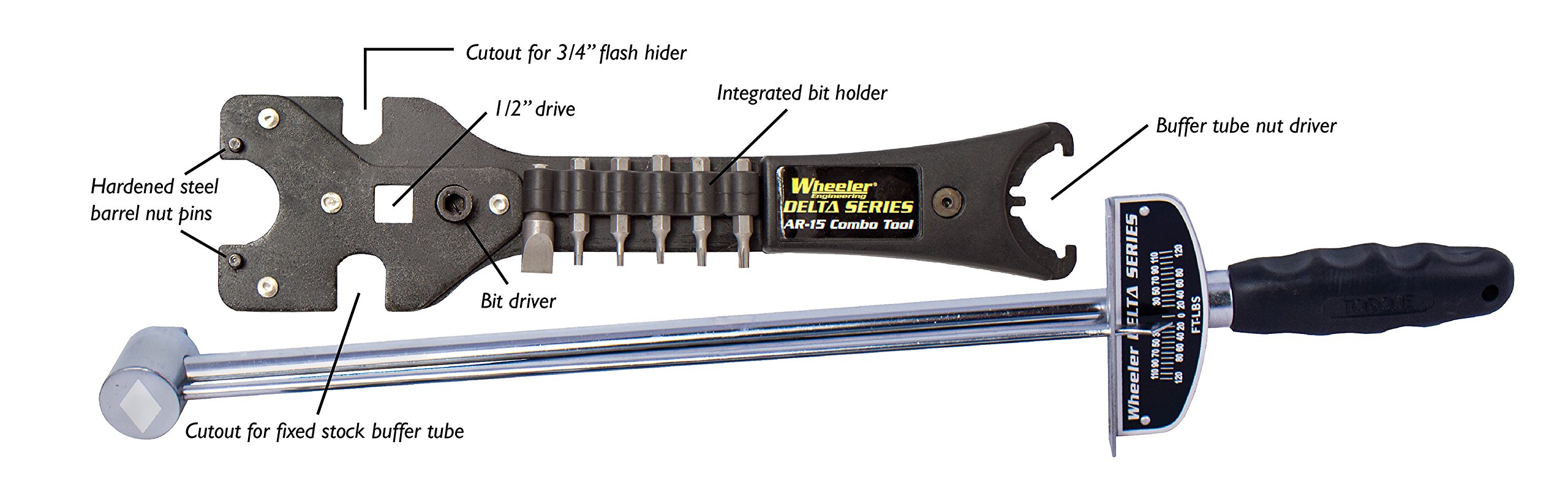 Wheeler Delta Series Combo Tool with Torque Wrench