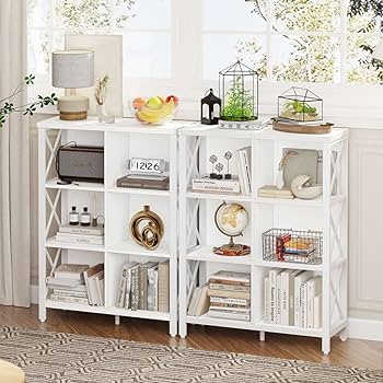 Amazon.com: FATORRI 6 Cube Storage Organizer Shelf, Wood and