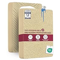 Utopia Bedding Coprimaterasso Matrimoniale Impermeabile 160 x 200 x 30 cm