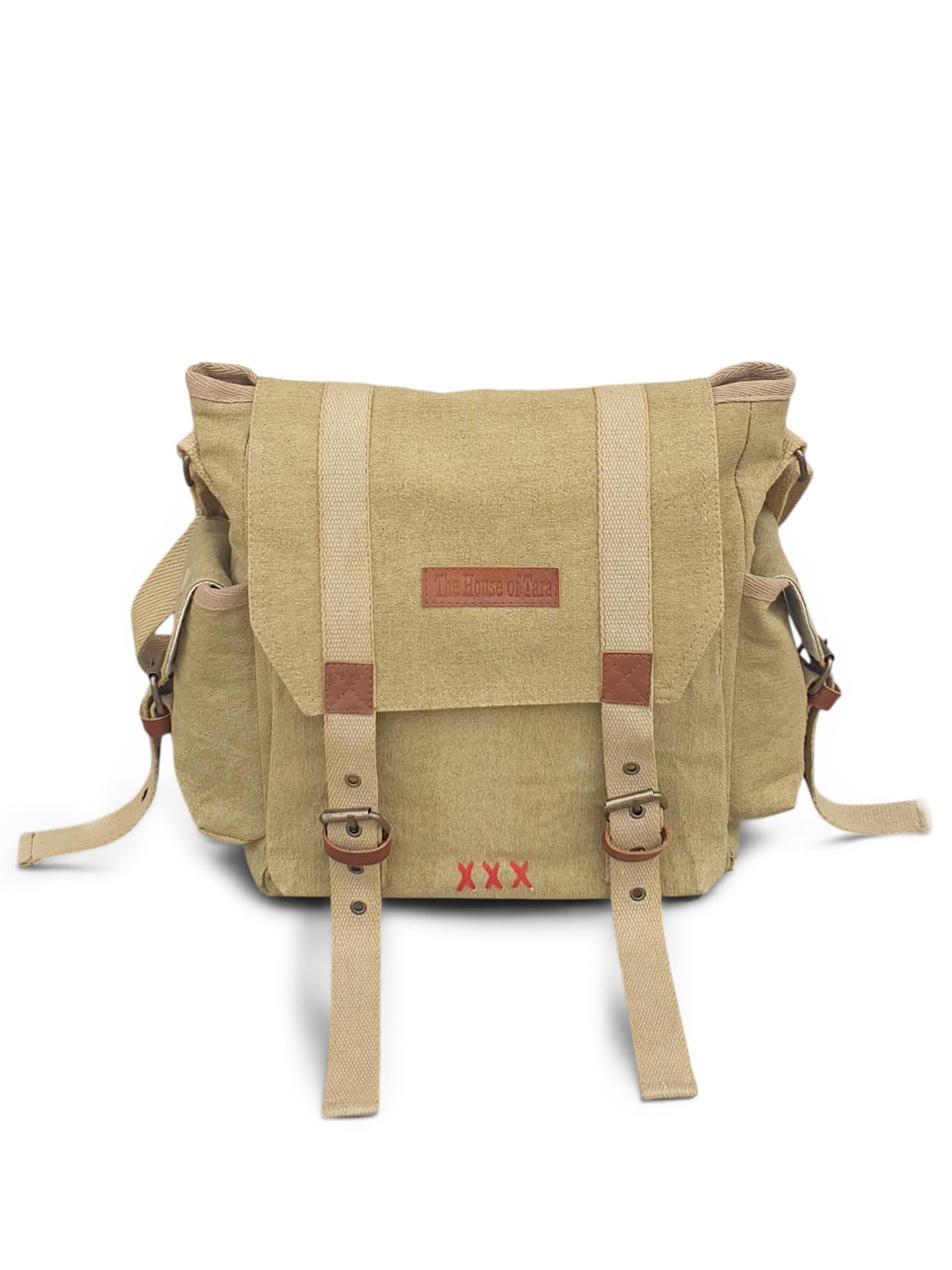 Denim Cotton Canvas Sling Messenger Bag for Men and Women I Multipurpose Crossbody Bag I Travel Bag with Adjustable Strap | Unisex Sling Bag Crossbody Handbag for Office/Travel-image-40