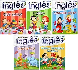 Coleção de Livros Aprendendo Inglês | Para Divertir e Ensinar