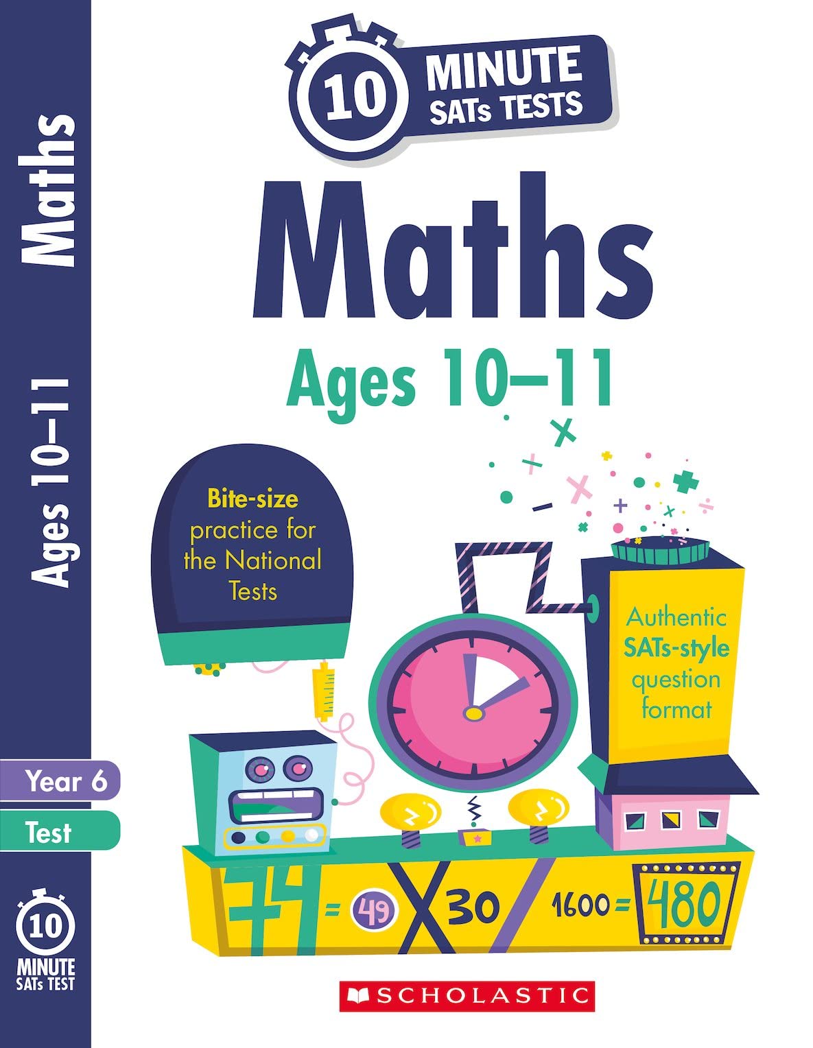 Maths - Year 6 (10 Minute SATS Tests) By Tim Handley