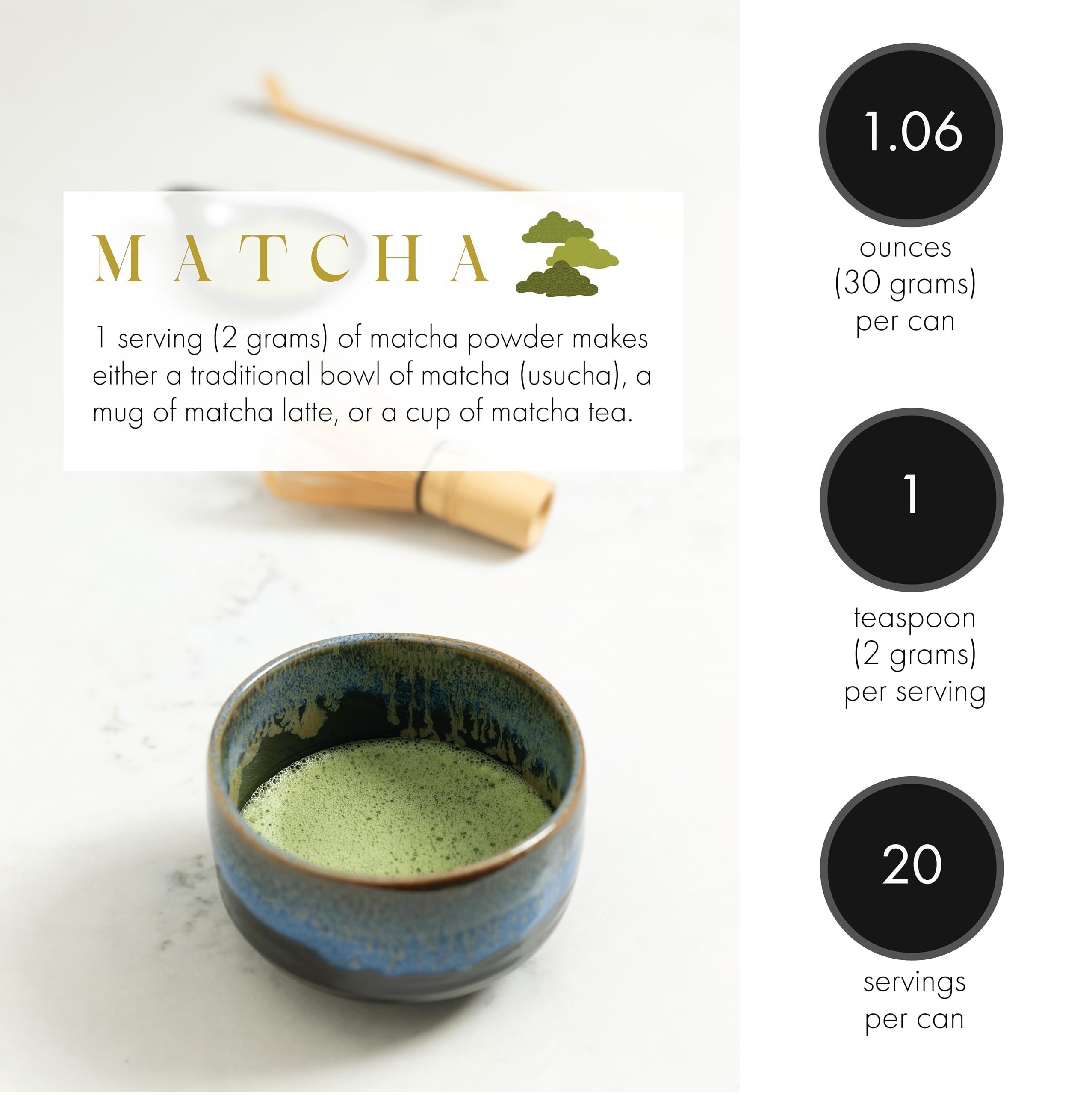 Harney Sons Matcha Jobetsugi 30 gram tin Thin Grade Matcha Powdered Green Tea for Japanese Tea Ceremony — view 4