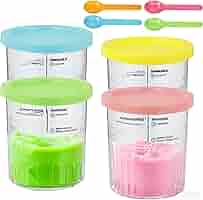 Set 4 Contenitori Gelato Per Ninja Creami NC500/NC501 | Da 680ML Con Coperchi E Palette | Senza BPA, Lavabile In Lavastoviglie - Foto 12