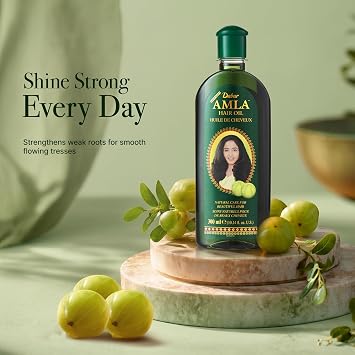 Dabur Amla Hair Oil Nourishing with Pure Amla Oil For Hair Growth, 300 ml