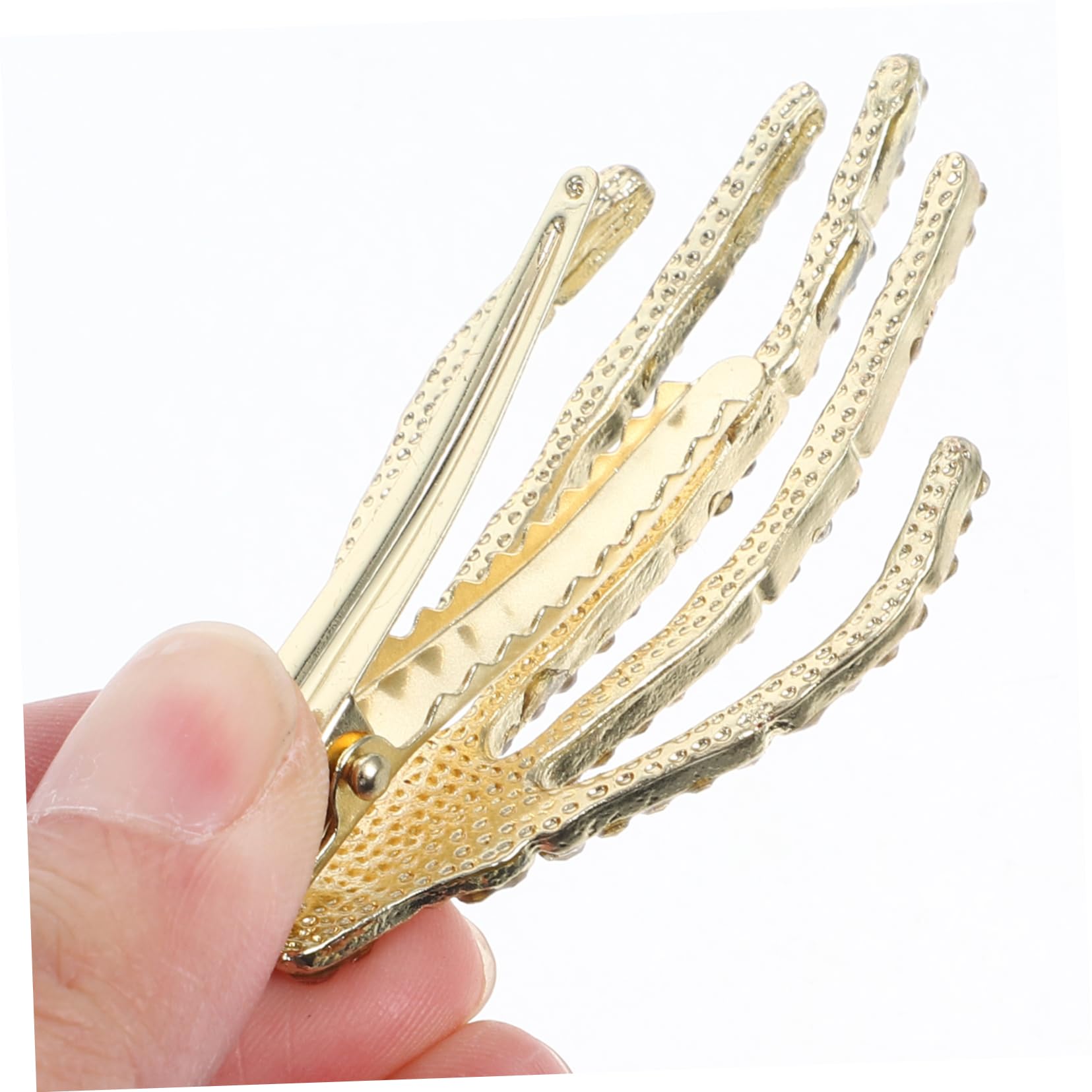 Baluue 40stücke Halloween Haarschmuck Mit -hand Haarnadeln Silberne Und Goldene Duckbill-haarspangen Für Partys Und Festliche Anlässe Mit Funkelnden Strasssteinen
