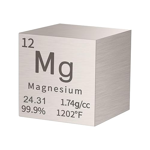 Miniatura 7 de Cubo de aluminio de densidad de metal, cubo de elementos de alta densidad de metal puro para colecciones de elementos, experimentos de laboratorio,