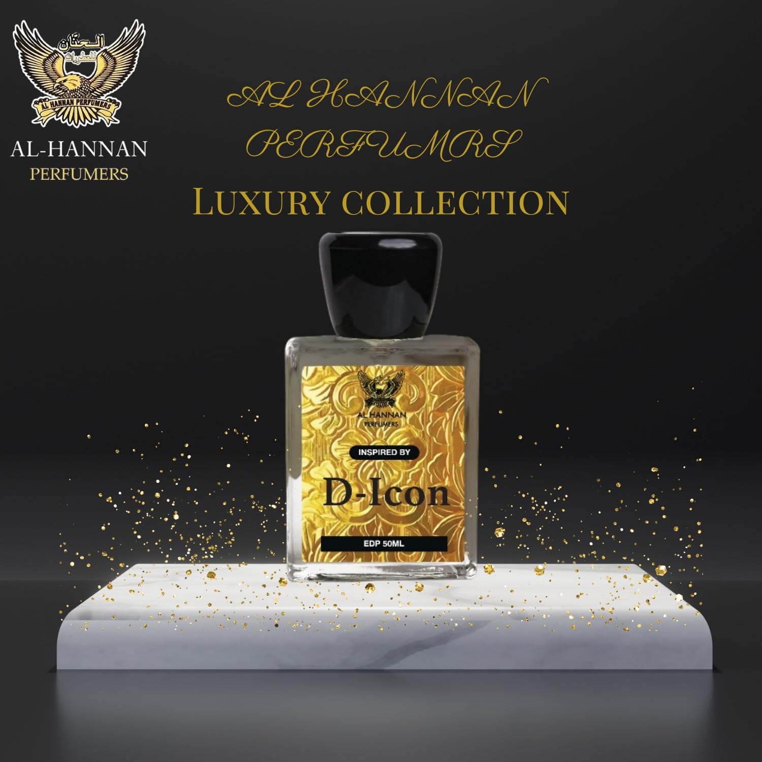 AL HANNAN PERFUMERS Fragrances 50ml Fresh & Luxury Perfume Series For Men & Women, Gift Set For Couple Inspired by (D Iconn) AL HANNAN PERFUMERS Fragrances 50ml Fresh & Luxury Perfume Series For Men & Women, Gift Set For Couple Inspired by (D Iconn)