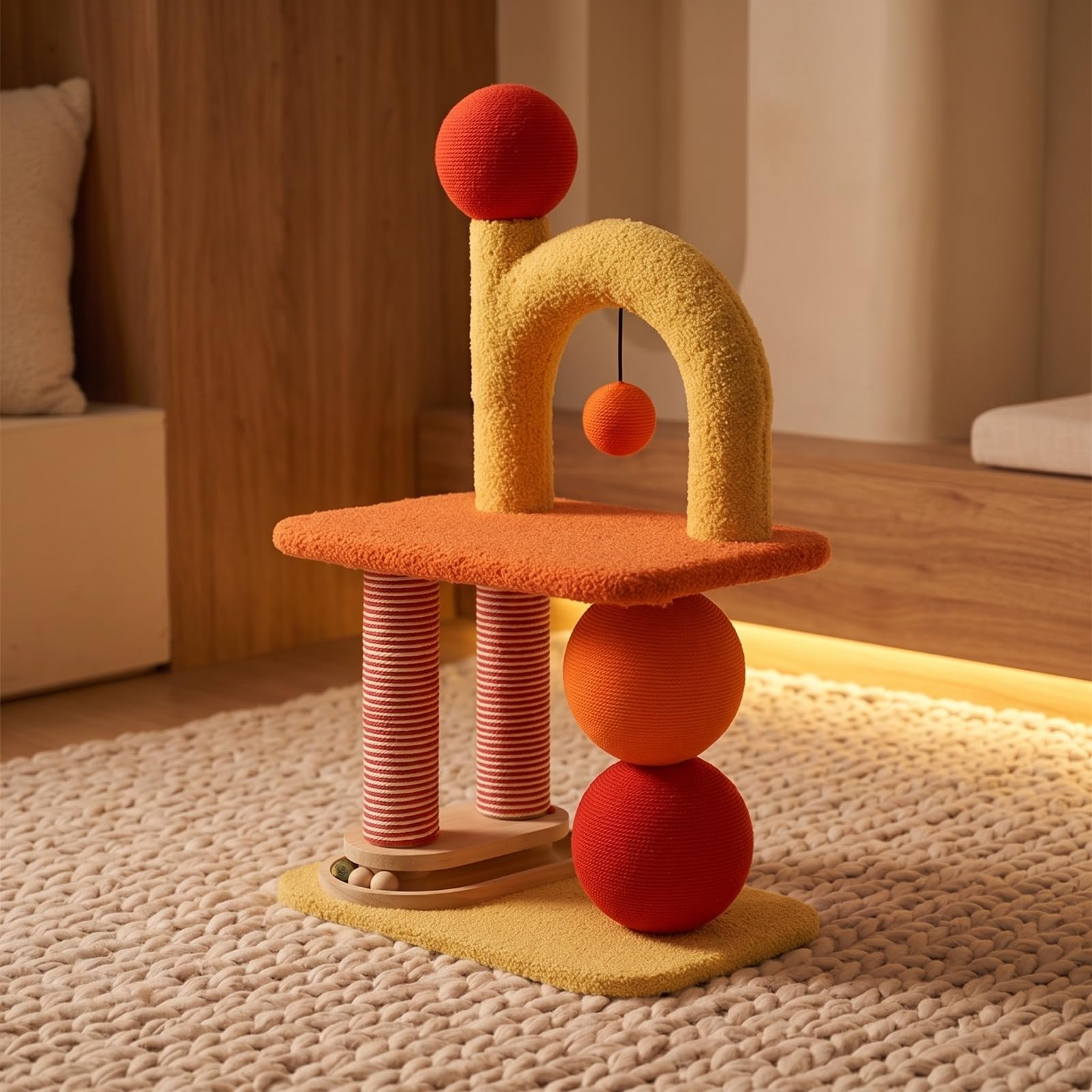 TR pr Chat Hamac | TR D'escala pr Chat, Stable, Appartement, Style A