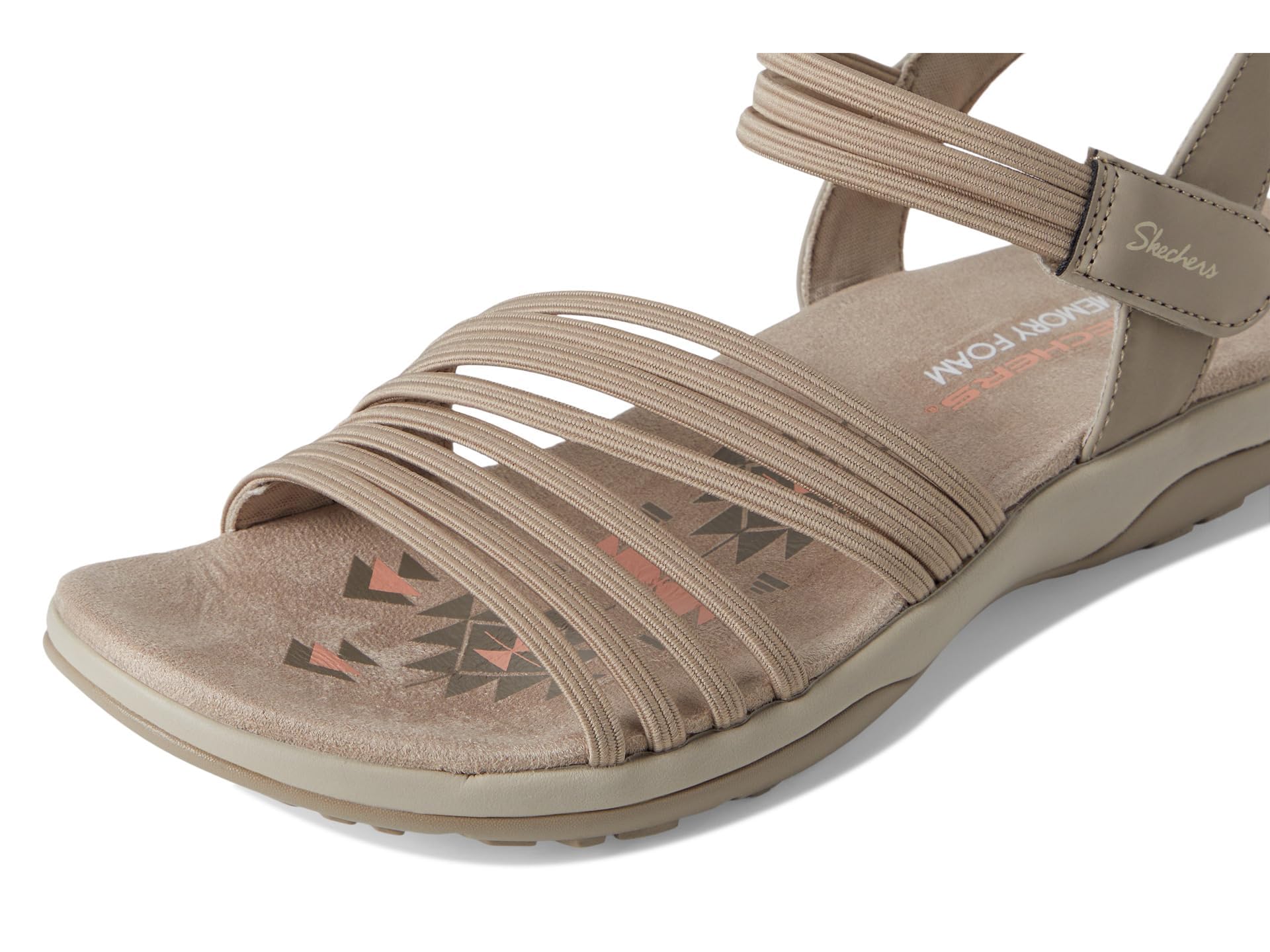 Skechers Reggae Slim - Coffee Run SandaliDonna