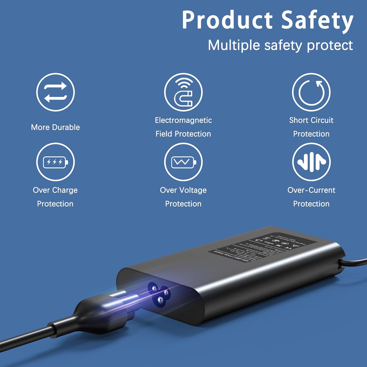 90W 65W USB C Laptop Charger Compatible with Dell XPS 13 9365 9360 9370 Latitude7420 7320 7390 Latitude 3400,3500, 5289,5300 2in1 Laptops Charger Include Fast Power Cord