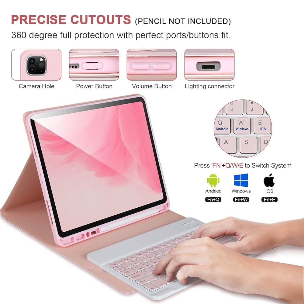 iPad Air (5世代)64GB smart keyboard pencil Apple iPad Air 5th/4th Gen 10.9 inch Detachable Keyboard
