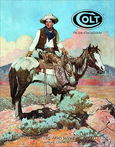 Miniatura 1 de Desperate Enterprises Letrero de metal "Tex and Patches"