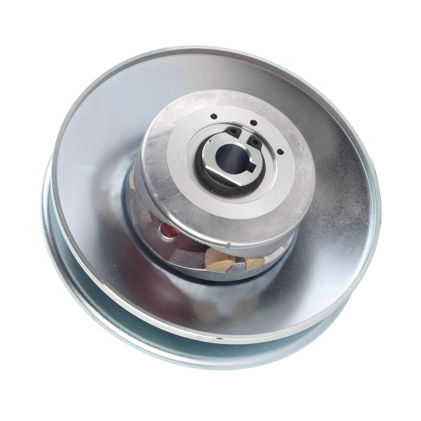 Puleggia in Ferro Durevole con Frizione Condotta con Convertitore di Coppia Serie 30 per Motori da 8-18 CV Go Kart ATV Foro da 3/4 Pollici