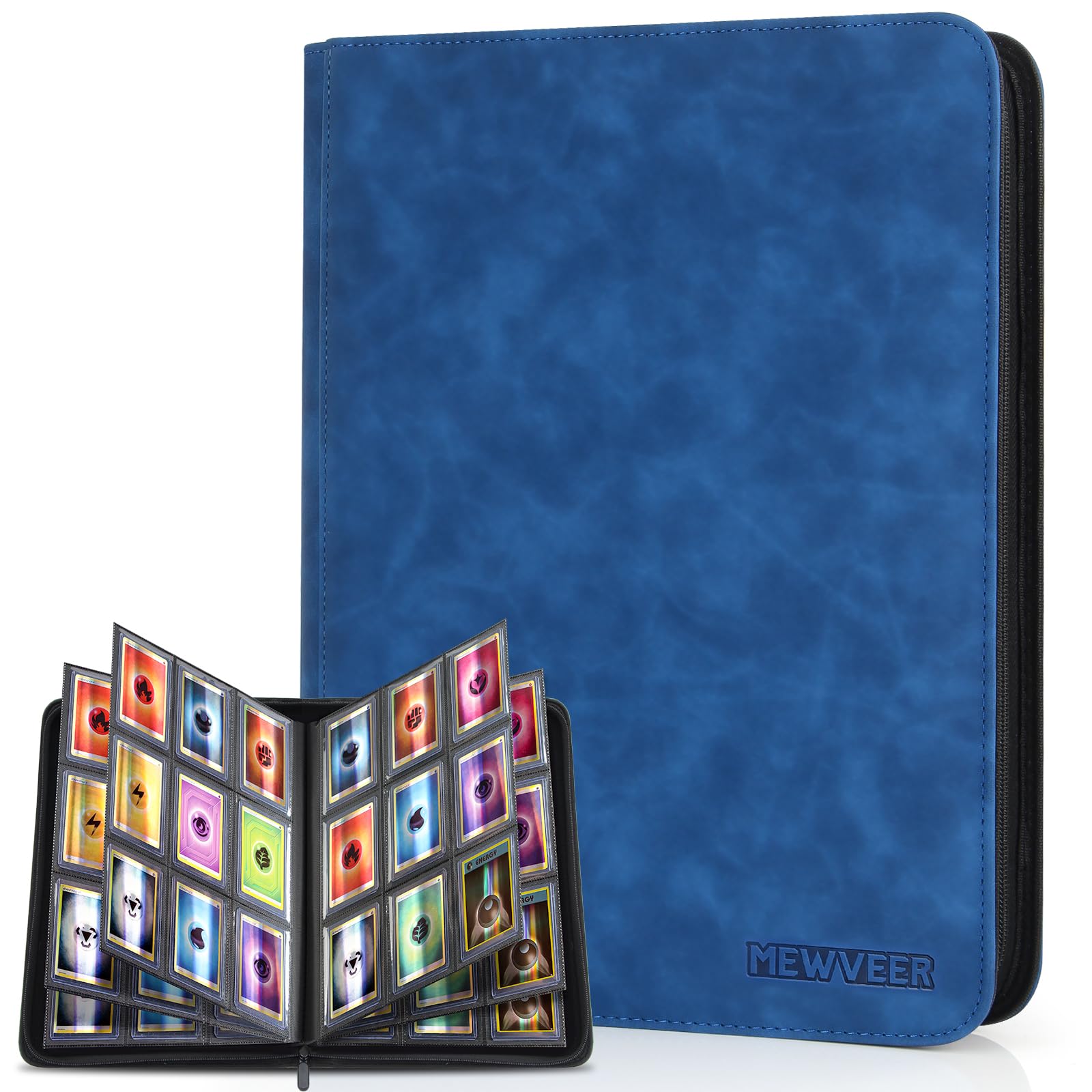 Classeur Cartes 960 Places – Album Premium Avec Fermeture Zip Pour MTG, Cartes Sportives, TCG - 9
