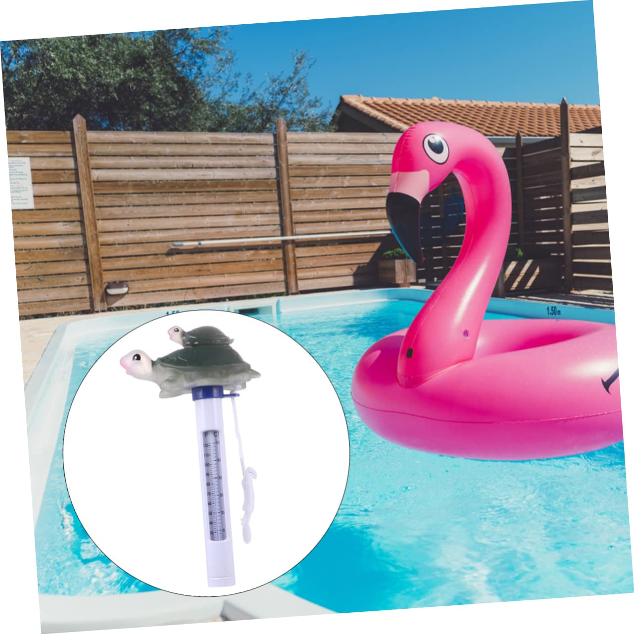 UPKOCH 3 Pezzi Termometro Galleggiante per Forma Monitor Della Temperatura per Piscina e Bagnetto
