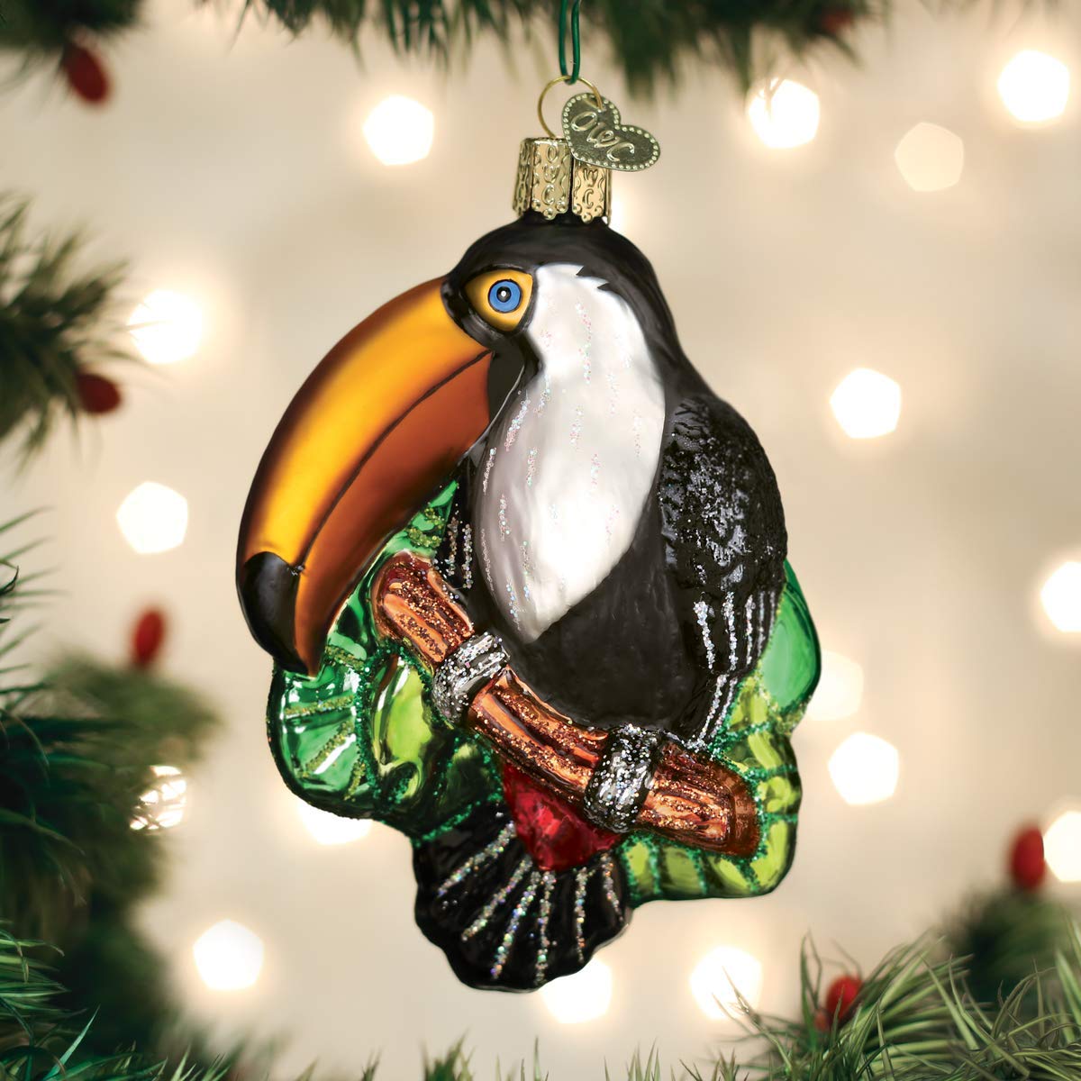 Amazon.com: Old World Christmas Toucan : Home & Kitchen